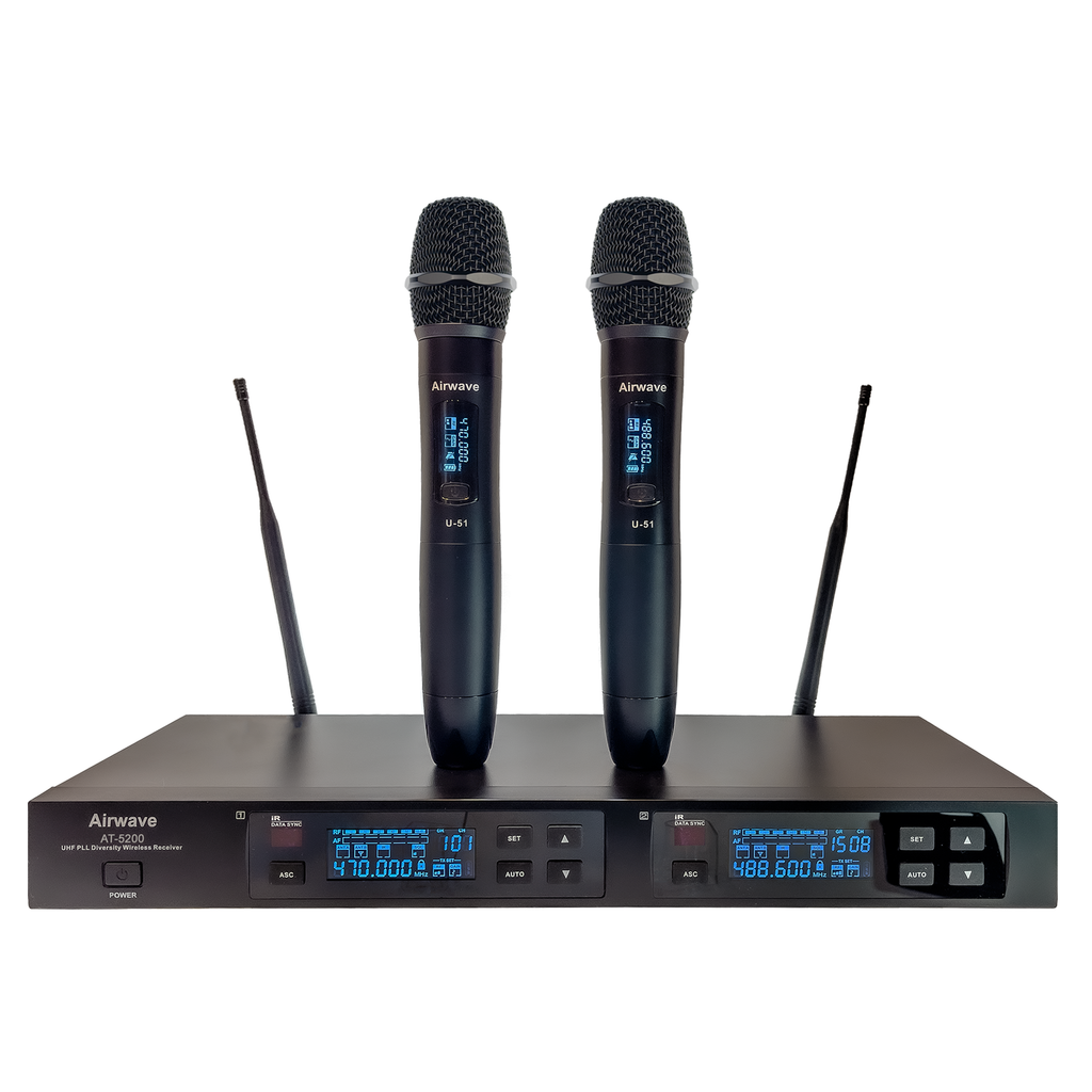 Selling my uhf wireless 2channel deals mic use