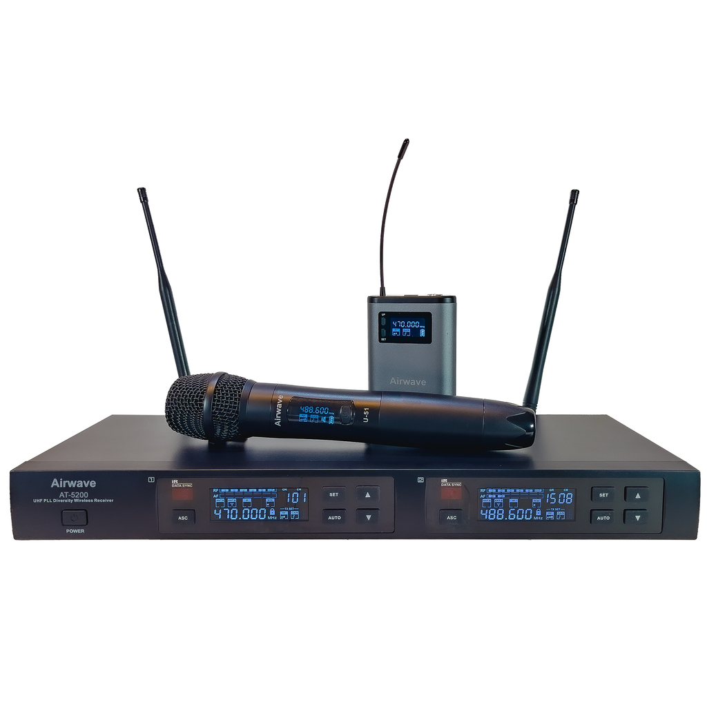 Wireless Microphone Systems – Wireless Mic System – Airwave Technologies